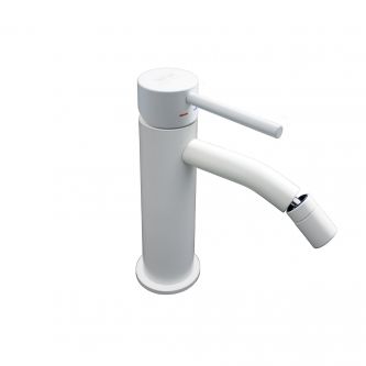 Light Miscelatore bidet bianco