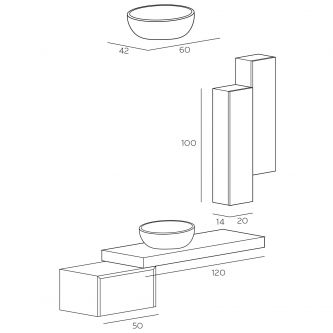 Mobile tavolone schema